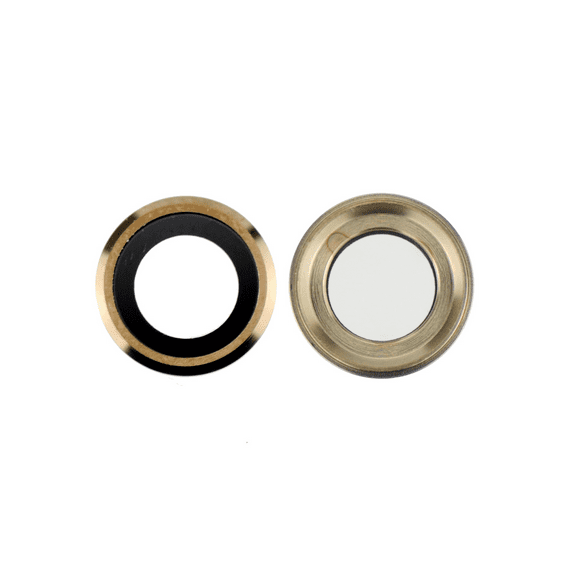 Replacement Back Camera Lens Compatible For iPhone 6 / 6S (Gold) (10 Pack)