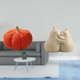 thumbnail image 2 of Sujetalibros decorativos con forma de calabaza de Halloween, de suave, aptos para sala de estar, dormitorio, oficina y decoración del hogar., 2 of 8