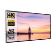thumbnail image 1 of Projector Screens 16:9 Proyector 60 72 84 120 150 Inche Smart Home Outdoor KTV Office Portable Simple Curtain Projection ,Sharper and Brighter, 1 of 6