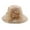 Khaki, variant on Derby Hats for Women 2026 Organza Veil Feather Tea Party Hats for Women Church Hats Wide Brim Fascinator Hat Weddings Hats