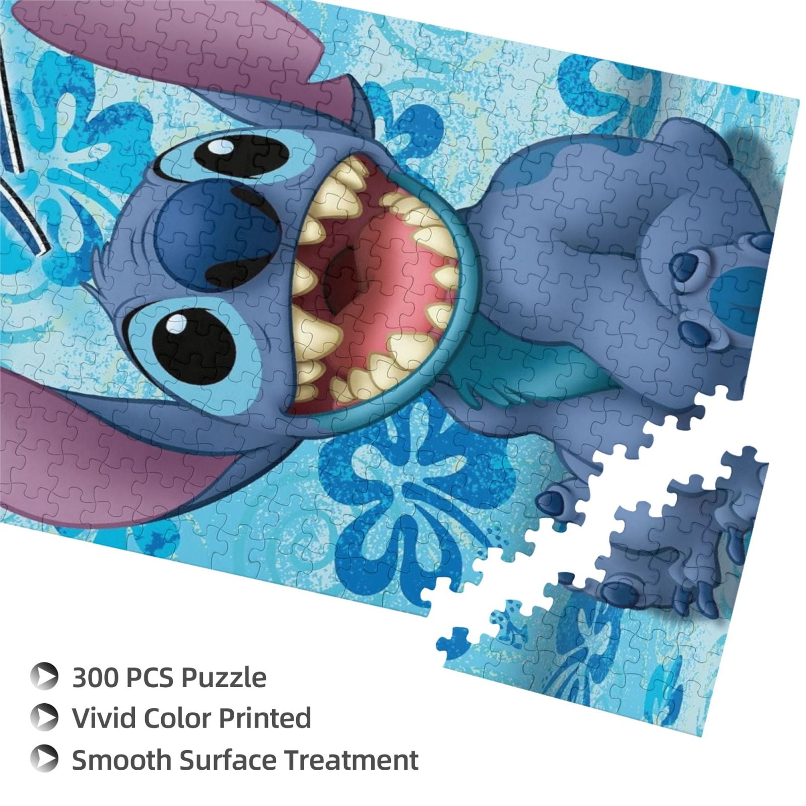 Stitch Puzzle, 500 Pieces, 20.5'' X 15.1'' ¨C Jigsaw Puzzle ¨C Thick,  Sturdy Pieces, Challenging Family Activity, Great Gift Idea
