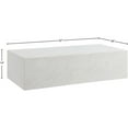 thumbnail image 2 of Afuera Living Contemporary Off White Concrete Indoor/Outdoor Coffee Table, 2 of 8
