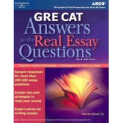 GRE CAT Answers to Real Essay Questions (Peterson's GRE Answers to the Real Essay Questions) [Paperback - Used]