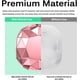 thumbnail image 3 of Funda compatible con Samsung Galaxy Buds 2 2021 Cobertura completa Crystal Hard con llavero Funda protectora para Samsung Galaxy Buds Pro 2021 / Samsung Ga, 3 of 5