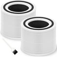 thumbnail image 1 of Core 300 Replacement Filter for LEVOIT Core 300, Core 300S and Core 300-P Air Purifier, 3-in-1 H13 True HEPA Filter Replacement, Compared to Part # Core 300-RF, 2 Pack, White, 1 of 6