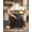 Black, variant on SONGMICS Kitchen Dual Trash Can, 13 + 5.3 Gallon 2-Compartment Trash Bin,Stainless Steel Garbage Can, Pedals, Soft-Close Lids, Inner Buckets, Silver