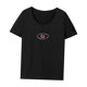 thumbnail image 3 of Camiseta básica suave de verano para mujer, para ir de compras, regalo del día de San Valentín M, 3 of 7