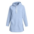 thumbnail image 5 of Womens Warmy Sweatshirt Oversized Hoodie Dress with Pockets Shirt Dresses for Women 2026 Lightweight Fashion Hoodies & Sweatshirts, 5 of 5
