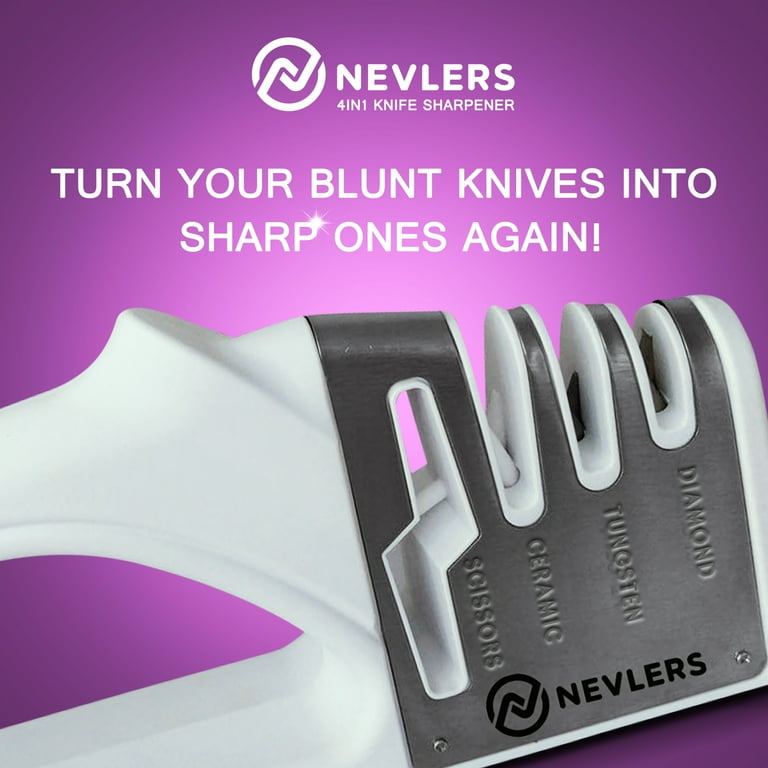 4 IN 1 Knife Sharpener & Gloves - Nevlers