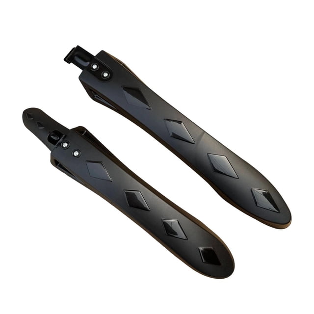 Guardabarros delantero y trasero para bicicleta, juego de guardabarros para bicicleta de montaña y carretera, piezas impermeables para neumáticos Cabeza de hierro