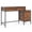 Rustic Brown, variant on Furnibear Computer Desk with 5 Drawers and Side File Cabinet, Home Office Desk with Metal Frame and Storage, Rustic Brown and Black