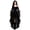 Purple, variant on Xijirk Womens Gothic Renaissance Costume Off Shoulder Lace Up Flare Mesh Sleeve High Low Tulle Dress for Halloween Cosplay Party Role Play,Red,L