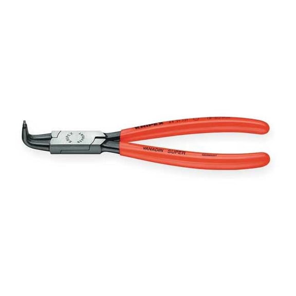 Knipex Retaining Ring Pliers,0.078In Tip,90 Deg 44 21 J21 SBA