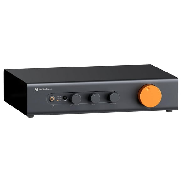 Preamplificador Fosi Audio ZP3 balanceado XLR RCA de 2.1 canales
