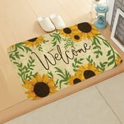 Lefu Welcome Door Mat Hallway Kitchen Absorbent Mat Carpet Indoor Outdoor 40*60cm