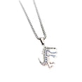 thumbnail image 2 of harmtty Sweater Necklace Geometric Animal Pendant Electroplating Anti-rust Neck Ornament Fade-resistant Punk Cute Dinosaur Chain Necklace Jewelry Accessory,Blue, 2 of 8