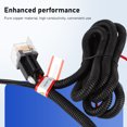 thumbnail image 3 of Horn Wiring Harness Relay Kit Open Speaker Wiring Relay Kit for Car Truck SUV RV ATV Motorcycle Use, 3 of 7
