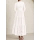 thumbnail image 4 of Vestido PRETTYGARDEN Otoño 2025 Blanco Maxi de Manga Larga XL, 4 of 5