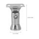 thumbnail image 5 of 4 soportes de pasamanos de acero inoxidable para escalera, columna de barandilla, pieza de cabeza móvil, 5 of 7