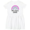 thumbnail image 3 of Inktastic Pre-school Grad Graduation Rainbow Girls Toddler Dress, 3 of 5