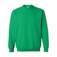 thumbnail image 3 of Gildan Heavy Blend Crewneck Sweatshirt for Unisex | Long Sleeve Casual Fleece Sweatshirts 8oz, Size 3XL, Irish Green Pullover, 3 of 4