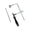 With 12 saw blades, variant on U Shaped Hacksaw Featuring Tension Control And Ergonomic Handle For Versatile Use Detailed Cutting On Various Materials