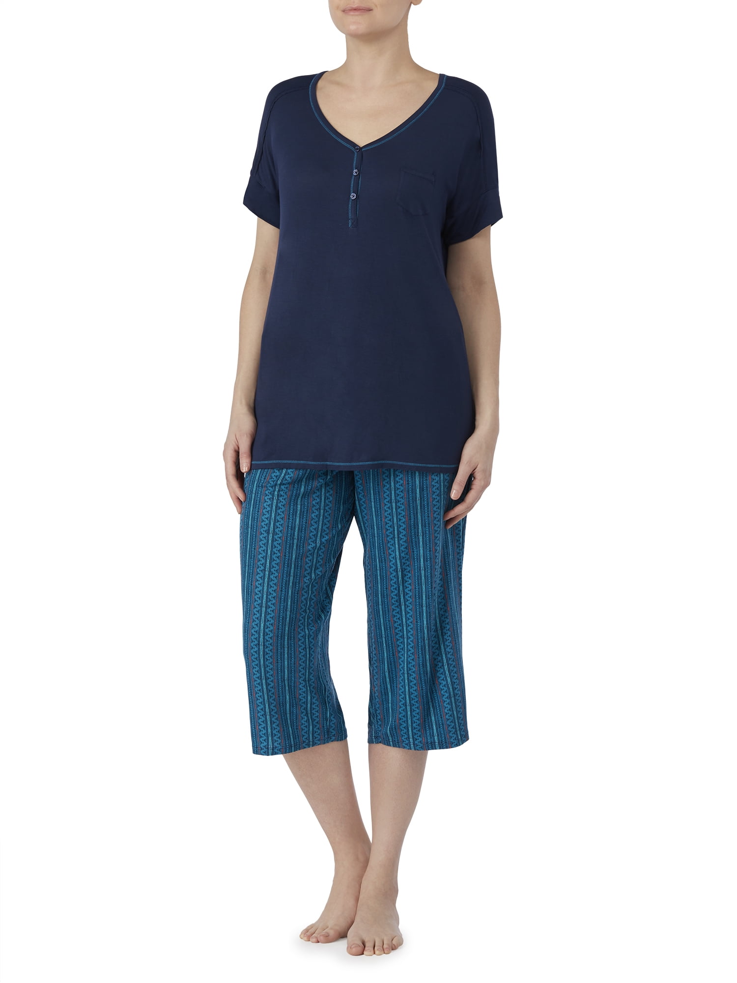 Secret Treasures - Secret Treasures Women's and Women's Plus 2 Piece Modern rayon spandex Pajama