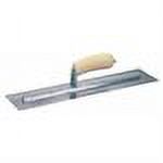 Marshalltown MXS66 Finishing Trowel, Tempered Blade, Curved Handle, Spring Steel Blade, Gray Handle - image 2 of 2