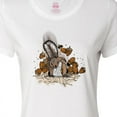 thumbnail image 4 of Inktastic Squirrel Superhero Landing with Acorns Women's T-Shirt, 4 of 5