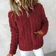 thumbnail image 5 of GigrtiJin Winter Fleece Hooded Jackets for Women Fuzzy Warm Casual Cardigan Coat Full Zip up Outerwear with Pockets, 5 of 9