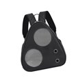 thumbnail image 2 of Bolsa de transporte para mascotas, bolsa para gatos para exteriores, orificios de ventilación, bolsa de viaje multiusos para animales pequeños, bolsa Negro, 2 of 8