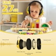 thumbnail image 2 of Casque Antibruit ProCase pour Enfants Tout-Petits Jaune, 2 of 7