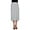 Pearl Heather, variant on Michael Kors Women's Cotton Blend Jersey Knit Midi Pleated Skirt (Pearl Heather, X-Small)