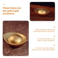 thumbnail image 3 of HONMEET Adorno De Ingot Dorado En Latón Con Acabado Fino Para Chinos, 3 of 8