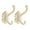 Ivory White, variant on Nordic Styles Without Drilling Over Door Hook Alloy Rustproof Hanger for Coat Bags Towels Bathroom Storage