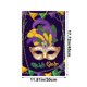 thumbnail image 3 of Mardi Gras Garden Flags Outdoor Patio Decoration Flags Holiday Party Flags, 3 of 6