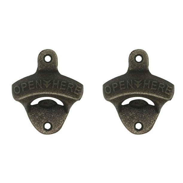 Creative Wall Opener Retro Bottle Opener Cast Iron Wall Hanging Can