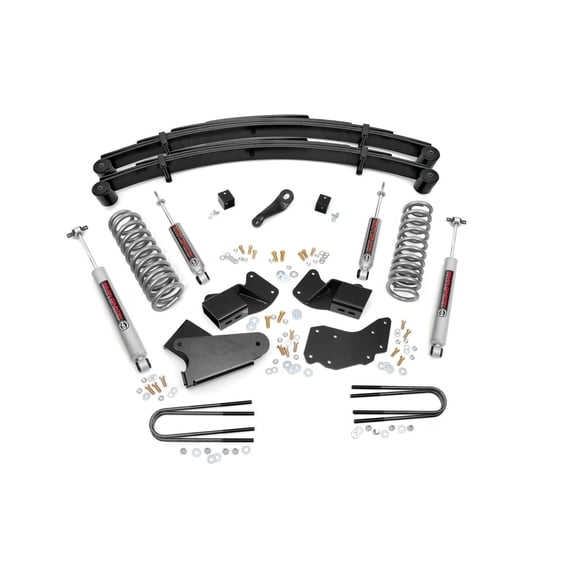 Rough Country 4" Lift Kit w/N3 Shocks for 1983-1997 Ford Ranger 4WD - 48030