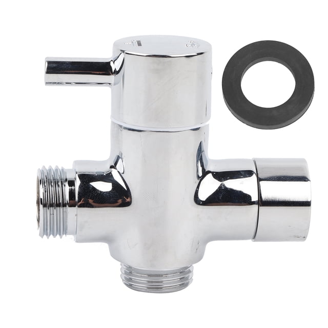 Divisor de brazo de ducha con válvula desviadora de cabezal de ducha G1/2 para cabezal de ducha de mano y cabezal rociador fijo