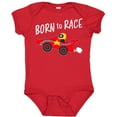 thumbnail image 3 of Inktastic Born to Race Red Race Car Boys or Girls Baby Bodysuit, 3 of 5