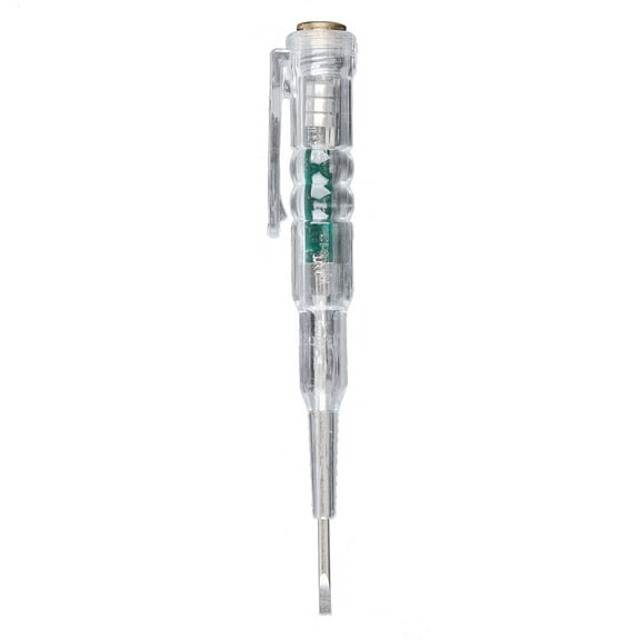 Portable Voltage Test Pen Tester Pencil Non-Contact Electrical Voltage Detector Pen Flat Screwdriver for Hosuehold Home