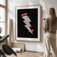 thumbnail image 4 of slalom - Illustration Geometric Abstract Minimalist Modern Art Typography Race Car Pop Art Unframed Wall Art Print 20 x 24 inches, 4 of 81