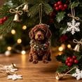 thumbnail image 6 of Cheapark Christmas 2D Acrylic Hanging Ornament Flat Holiday Pendant Decoration for Xmas Tree Seasonal Decor Gift, 6 of 6