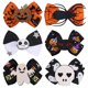 thumbnail image 2 of Vestido de Halloween de dibujos animados para niñas, Clip para el pelo de calabaza, araña fantasma, divertido gato negro, Calavera, accesorios para el cabello, Feliz Día de Halloween Fivean unisex, 2 of 2