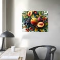 thumbnail image 4 of Shiartex Tropical Fruit Canvas Wall Art for Kitchen Dining Room Wall Decor, Retro Watercolor Grape Print Pictures Artwork, Colorful Farmhouse Food Posters Art for Restaurant Home Decor 16x12in, 4 of 6