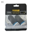 thumbnail image 2 of Naierhg 1 Pair Touch Screen Finger Sleeves Non-Scratch Nylon Fiber Mobile Game Finger Cots for Entertainment, 2 of 8