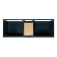 thumbnail image 6 of Ariel Hamlet 61 In. Double Oval Sink Vanity With White Quartz Countertop In Midnight Blue, 6 of 11