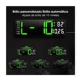 thumbnail image 3 of Reloj De Pared Digital Led Decorativo Con Termómetro Alarmas negro, 3 of 5