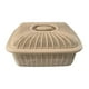 thumbnail image 5 of Cesta de frutas con tapa, soporte para frutas, cuenco y almacenamiento para palillos para la cocina. Caqui Grande, 5 of 9