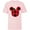 Soft Pink, variant on Disney Minnie Mouse Holiday Plaid - Short Sleeve T-Shirt for Kids - Customized-White